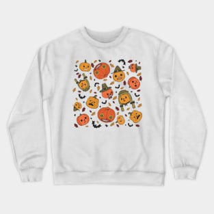 Over the Garden Wall Halloween Pattern Crewneck Sweatshirt